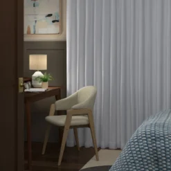 Universal Blackout Window Curtain Liner White - Threshold™ -Threshold GUEST 4af13f4a 2f3e 46ca ab05 bdbe5dc043e7