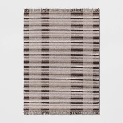 Plaid Rug Brown - Threshold™ 6 Plaid Rug Brown - Threshold™ - Image 4