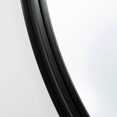 34" Round Decorative Wall Mirror - Threshold™ Designed With Studio McGee 4 34" Round Decorative Wall Mirror - Threshold™ Designed With Studio McGee - Image 2