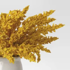 Goldenrod Artificial Plant Arrangement In Ceramic Pot - Threshold™ -Threshold GUEST 4f38346e aefe 4314 97eb 6f2feba27578