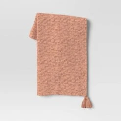Textured Knit Throw Blanket With Tassels - Threshold™ 13 Textured Knit Throw Blanket With Tassels - Threshold™ -Threshold GUEST 5087cdad ca47 4a1c 9008 efd6666a355c