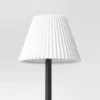 Small Pleated Lamp Shade White - Threshold™: Empire Shape, Cotton/Nylon, 7" H 1 Small Pleated Lamp Shade White - Threshold™: Empire Shape, Cotton/Nylon, 7" H -Threshold GUEST 520e3b60 8aaa 472f 826c acbdb6e80f0e