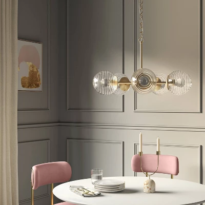 Glass Orb Ceiling Chandelier - Threshold™ 4 Glass Orb Ceiling Chandelier - Threshold™ - Image 2