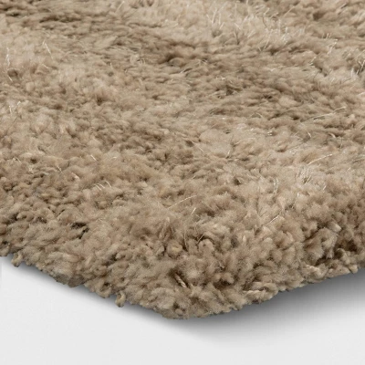 5'x7' Eyelash Shag Area Rug Oatmeal - Threshold™ 4 5'x7' Eyelash Shag Area Rug Oatmeal - Threshold™ - Image 2