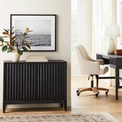 30" X 24" B&W Ocean View Framed Wall Print - Threshold™ Designed With Studio McGee 3 30" X 24" B&W Ocean View Framed Wall Print - Threshold™ Designed With Studio McGee