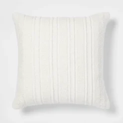 Oversized Textural Woven Throw Pillow Cream - Threshold™ 11 Oversized Textural Woven Throw Pillow Cream - Threshold™ -Threshold GUEST 576d2931 2f98 4603 97e9 14cb8d27855b