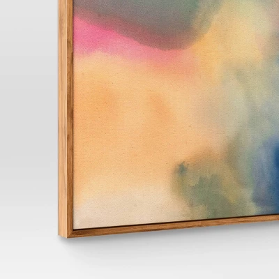 24"x24" Abstract Canvas Framed Art - Threshold™ 5 24"x24" Abstract Canvas Framed Art - Threshold™ - Image 3