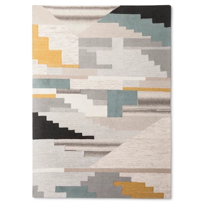 Abstract Tufted Area Rug - Threshold™ 7 Abstract Tufted Area Rug - Threshold™ - Image 5