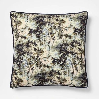 24"x24" Abstract Tree Printed Throw Pillow With Gusset - Threshold™ Designed With Studio McGee 6 24"x24" Abstract Tree Printed Throw Pillow With Gusset - Threshold™ Designed With Studio McGee - Image 4