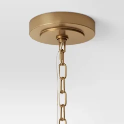 Large Chandelier Wooden Beads Swag Natural Tone - Threshold™ -Threshold GUEST 62366316 de36 4444 b9ba 897efec93ca4