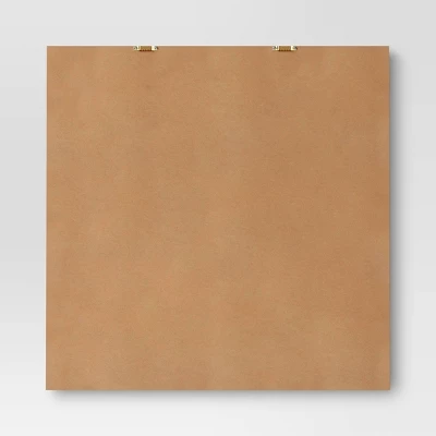 24" X 24" Watercolor Mountain Framed Canvas - Threshold™ 3 24" X 24" Watercolor Mountain Framed Canvas - Threshold™