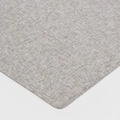60" X 20" Basketweave Comfort Runner Mat Gray - Threshold™ -Threshold GUEST 64a6cb38 3454 43bd 8cd4 3515831df1c8