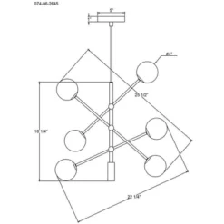 Frosted Glass Geneva Globe Chandelier Brass (Includes LED Light Bulb) - Threshold™ -Threshold GUEST 68f6144a f21c 4fbd 809d 18790c5a1f9a