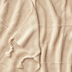 Windowpane Knit Throw Blanket With Tassels - Threshold™ Designed With Studio McGee 10 Windowpane Knit Throw Blanket With Tassels - Threshold™ Designed With Studio McGee -Threshold GUEST 6b631fa5 b3d1 4b55 a2d5 a739a5ee87f0