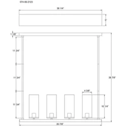 Lyndon Linear Chandelier Brass - Threshold™ 9 Lyndon Linear Chandelier Brass - Threshold™ -Threshold GUEST 6dc99381 581e 4c1d baa2 f27aaab840d3
