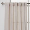 2pk 42"x36" Light Filtering Bonaire Curtain Tiers Beige - Threshold™ 2 2pk 42"x36" Light Filtering Bonaire Curtain Tiers Beige - Threshold™ -Threshold GUEST 6e490567 b8a6 4b7c 96bf e1c7dea7847a