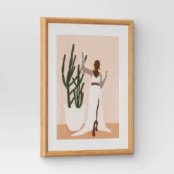 16" X 20" Beauty By Stormy Nesbit Glass/Wood Framed Wall Poster With Mat - Threshold™ 6 16" X 20" Beauty By Stormy Nesbit Glass/Wood Framed Wall Poster With Mat - Threshold™ -Threshold GUEST 6e57bd29 5665 4abd bc90 c72f1def0623