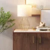 Large Geo Table Lamp Brass - Threshold™ -Threshold GUEST 6e99c001 322d 497b a1a4 efabd81e99c4