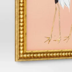 30"x 24" Stylized Bird Canvas Board Framed Art - Threshold™ -Threshold GUEST 71c12409 7073 42b8 b49a f90d29efbd15