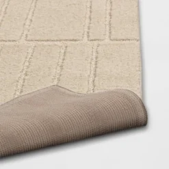 2'6"x3'8" Washable Uneven Blocks Accent Rug - Threshold™ 9 2'6"x3'8" Washable Uneven Blocks Accent Rug - Threshold™ -Threshold GUEST 7272dfc6 3d71 4179 af9a a97b03297265