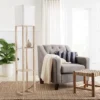 62.5" Alabaster Shelf Floor Lamp Light Brown - Threshold™: ETL Listed, Linen Shade, MDF Body 1 62.5" Alabaster Shelf Floor Lamp Light Brown - Threshold™: ETL Listed, Linen Shade, MDF Body -Threshold GUEST 73806d16 5a96 4b81 95b5 01d93df5022a