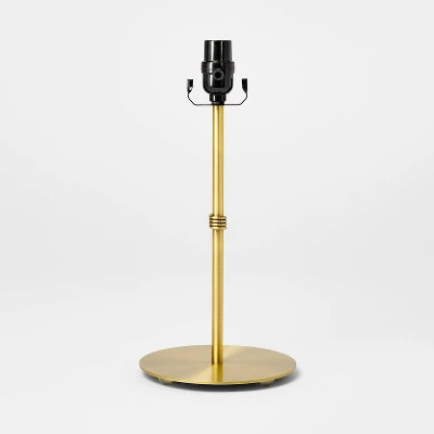 Stick Lamp Base Brass - Threshold™ Designed With Studio McGee 3 Stick Lamp Base Brass - Threshold™ Designed With Studio McGee
