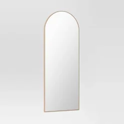 28" X 72" XL Arch Wall Mirror Brass - Threshold™ 5 28" X 72" XL Arch Wall Mirror Brass - Threshold™ -Threshold GUEST 755fc1c8 2edd 46ec acb7 f478f20ddbc2