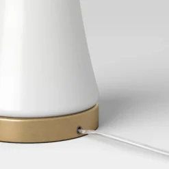 Small Opal Glass Lamp Base White - Threshold™ 9 Small Opal Glass Lamp Base White - Threshold™ -Threshold GUEST 7a90fe9a 5b7d 4cbe 9a29 a52c5a30274a