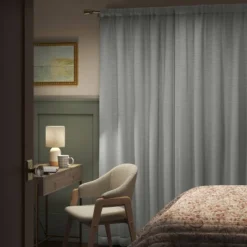 Blackout Henna Window Curtain Panel Gray - Threshold™ -Threshold GUEST 7c0e6ea0 2983 435f ac97 e22cc2bd5483