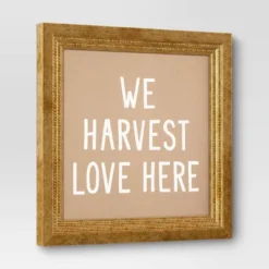 16" X 16" Harvest Love Framed Canvas Board - Threshold™ 7 16" X 16" Harvest Love Framed Canvas Board - Threshold™ -Threshold GUEST 7d97f4fc b8f5 4958 9fe6 896b053bac7c
