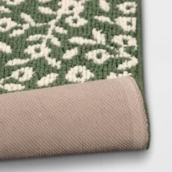 2'x3' Botanical Washable Accent Rug Fern Green - Threshold™ 7 2'x3' Botanical Washable Accent Rug Fern Green - Threshold™ -Threshold GUEST 7f4543cb 2bea 4a8d bf7b 5361604c65ca