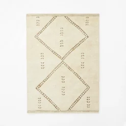 Cedar Hills Plush Geo Print Rug Cream - Threshold™ Designed With Studio McGee 10 Cedar Hills Plush Geo Print Rug Cream - Threshold™ Designed With Studio McGee -Threshold GUEST 803b2990 f6d8 42ad 8867 ab9384e518ff