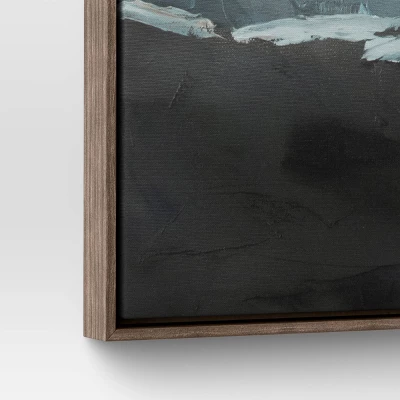 36" X 36" Blue Sky Landscape Framed Canvas - Threshold™ 5 36" X 36" Blue Sky Landscape Framed Canvas - Threshold™ - Image 3