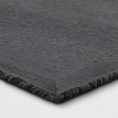 2'x3' Global Wool Accent Rug Blue - Threshold™ 5 2'x3' Global Wool Accent Rug Blue - Threshold™ - Image 3