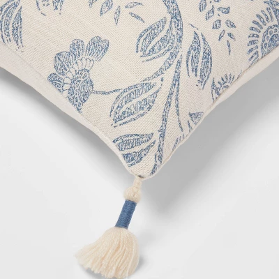 Jacobean Square Throw Pillow - Threshold™ 5 Jacobean Square Throw Pillow - Threshold™ - Image 3