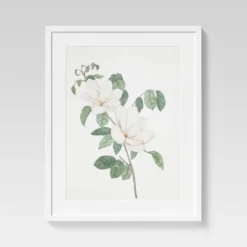 (Set Of 2) 24" X 30" Flowers Framed Wall Art White - Threshold™ 8 (Set Of 2) 24" X 30" Flowers Framed Wall Art White - Threshold™ -Threshold GUEST 8e362c20 aab0 45ff b4e1 019a513e8ee5