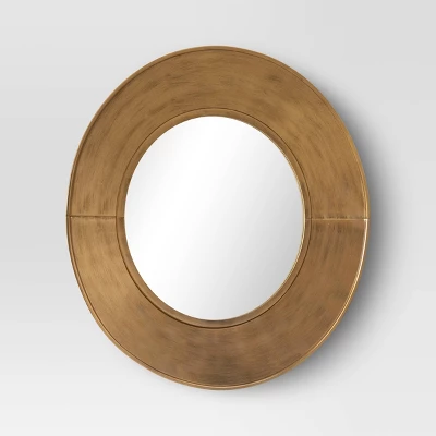 Decorative Wall Mirror Gold - Threshold™ 4 Decorative Wall Mirror Gold - Threshold™ - Image 2
