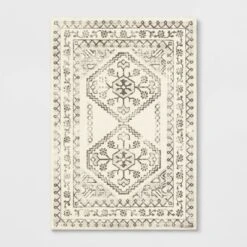 Distressed Persian Accent Rug Cream - Threshold™ 15 Distressed Persian Accent Rug Cream - Threshold™ -Threshold GUEST 91802619 bef8 4417 9ab8 1417369246d2