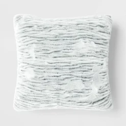 Tipped Snow Leopard Faux Fur Square Throw Pillow - Threshold™ 10 Tipped Snow Leopard Faux Fur Square Throw Pillow - Threshold™ -Threshold GUEST 94c4b8e7 6fad 41e3 bb20 ca6c544caa40