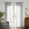 1pc 54"x84" Sheer Clipped Curtain Panel Radiant Gray - Threshold™ 2 1pc 54"x84" Sheer Clipped Curtain Panel Radiant Gray - Threshold™ -Threshold GUEST 9568ee24 e746 4c9d b38a f5ea8d4994f2