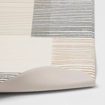 60" X 20" Modern Block Comfort Runner Mat - Threshold™ 5 60" X 20" Modern Block Comfort Runner Mat - Threshold™ - Image 3