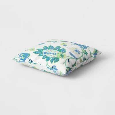 Decorative Throw Pillow Jacobean Floral - Threshold™ 3 Decorative Throw Pillow Jacobean Floral - Threshold™