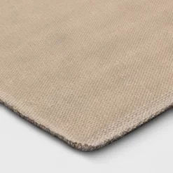 2'x3' Washable Striped Accent Rug Heathered Gray/Brown Almond - Threshold™ -Threshold GUEST 9d43c75a f0d2 4717 b451 8efe2d05a68f