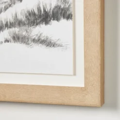 47"x24" Grassy Beach Dune Floated Paper Framed Under Plexiglass Wall Art - Threshold™ Designed With Studio McGee: Modern Lithograph -Threshold GUEST 9e867d4f 73da 4031 b0e5 09e4de7462f6