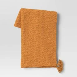 Textured Knit Throw Blanket With Tassels - Threshold™ 15 Textured Knit Throw Blanket With Tassels - Threshold™ -Threshold GUEST 9ee90ba6 4331 4f5f a5f4 a7cac99243a3