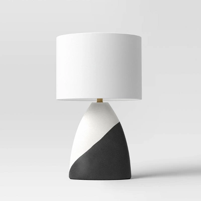 Modern Table Lamp Black/White - Threshold™ 6 Modern Table Lamp Black/White - Threshold™ - Image 4