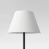 Small Empire Lamp Shade White - Threshold™: Cotton Polyester, Slip Uno Fitter, No Assembly Required