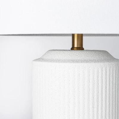 Ceramic Assembled Table Lamp White - Threshold™ Designed With Studio McGee 6 Ceramic Assembled Table Lamp White - Threshold™ Designed With Studio McGee - Image 4