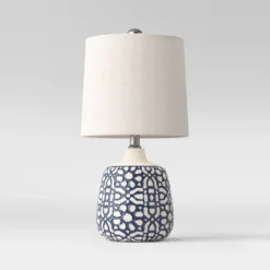Assembled Ceramic Table Lamp Blue - Threshold™ -Threshold GUEST a72b8512 d249 4def be06 43a18b186729 1