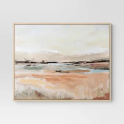 (Set Of 2) 24" X 30" Faded Landscape Framed Wall Canvases Natural - Threshold™ 9 (Set Of 2) 24" X 30" Faded Landscape Framed Wall Canvases Natural - Threshold™ -Threshold GUEST a7a9af26 739a 4a19 99d4 88561900c0f4